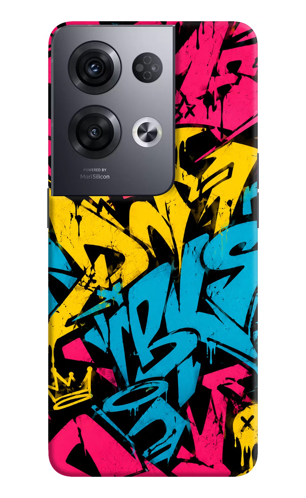 Graffiti Vibe Oppo Reno8 Pro Back Cover