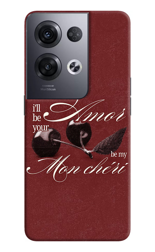 Velvet Cherry Oppo Reno8 Pro Back Cover