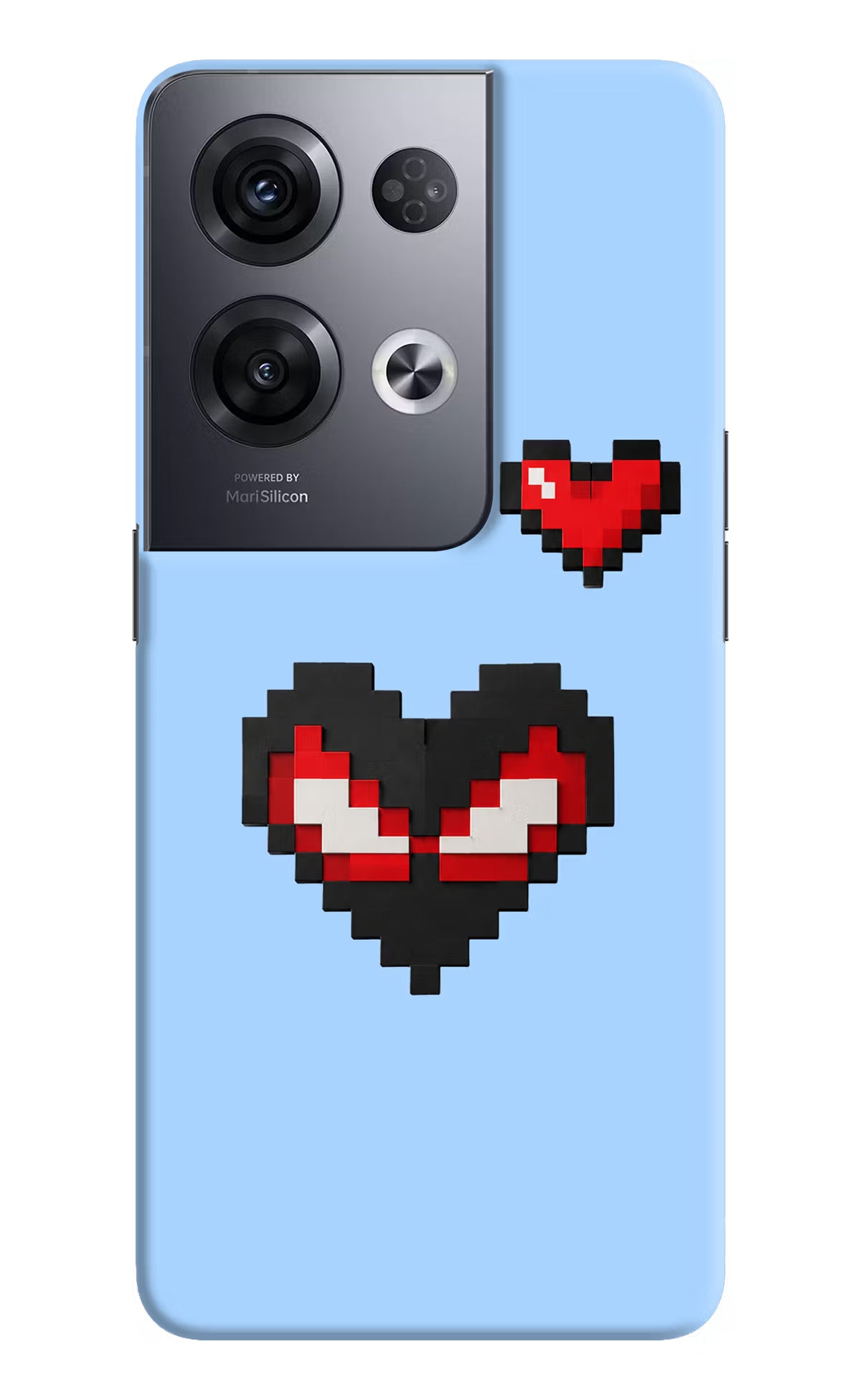 Peter Heart Oppo Reno8 Pro Back Cover