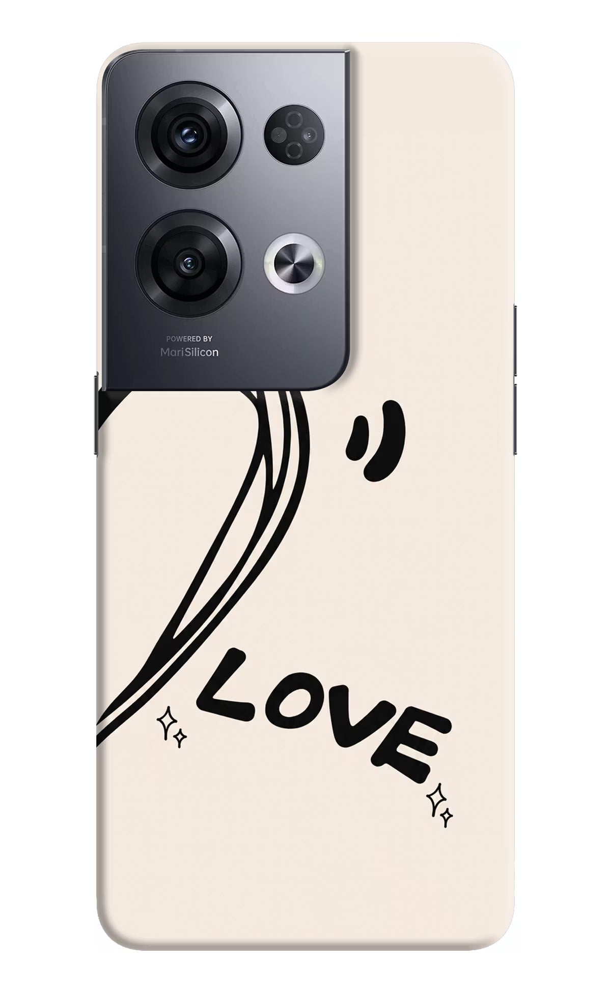 Soul Line Oppo Reno8 Pro Back Cover