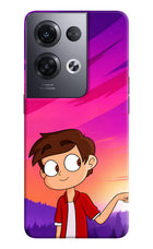 Marco Sunset Oppo Reno8 Pro Hard Case Back Cover by Casekaro