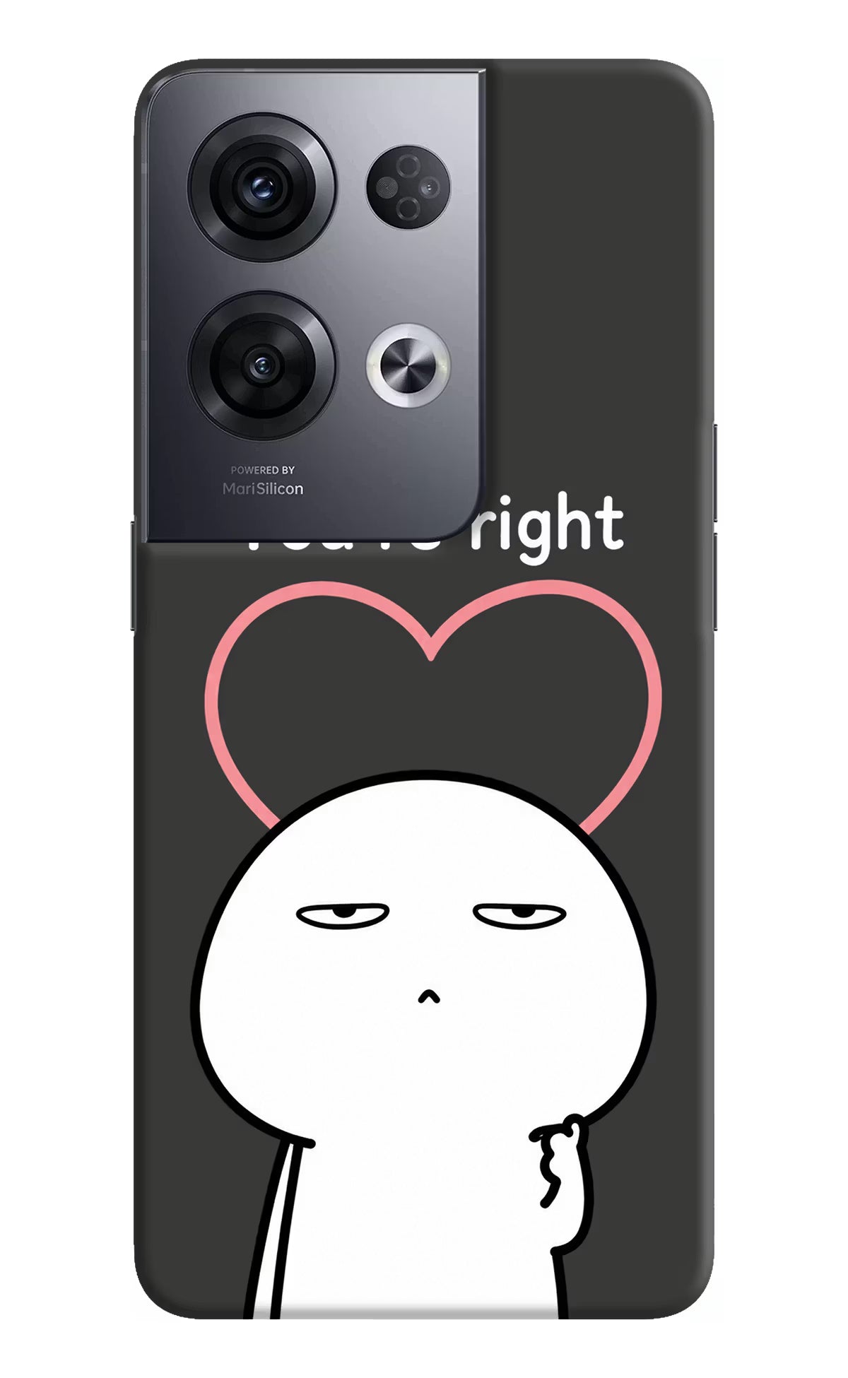 You're Right Oppo Reno8 Pro Back Cover