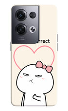 Always Right Oppo Reno8 Pro Hard Case Back Cover by Casekaro