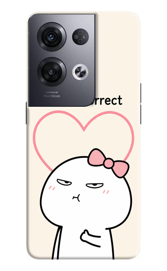 Always Right Oppo Reno8 Pro Hard Case Back Cover by Casekaro