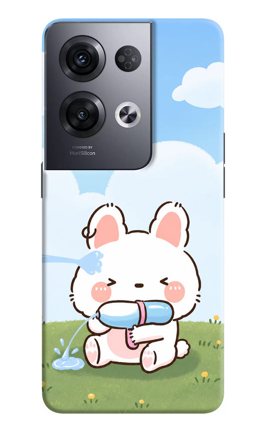 Bunny Treat Oppo Reno8 Pro Hard Case Back Cover by Casekaro