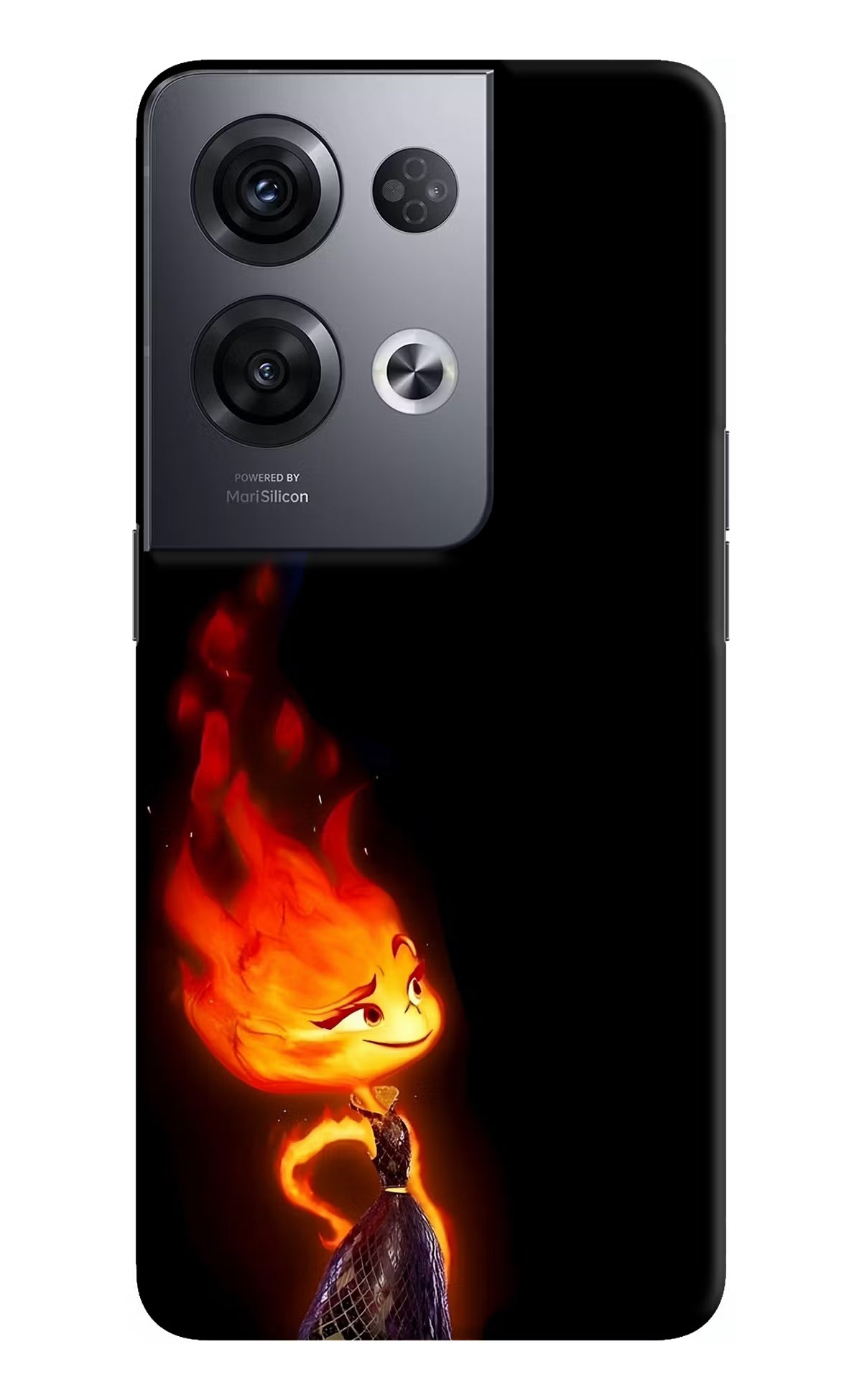 Ember Flame Oppo Reno8 Pro Back Cover