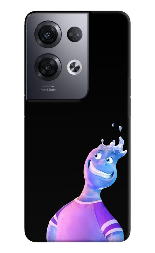 Wade Wave Oppo Reno8 Pro Hard Case Back Cover by Casekaro