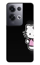Kitty Charm Oppo Reno8 Pro Hard Case Back Cover by Casekaro