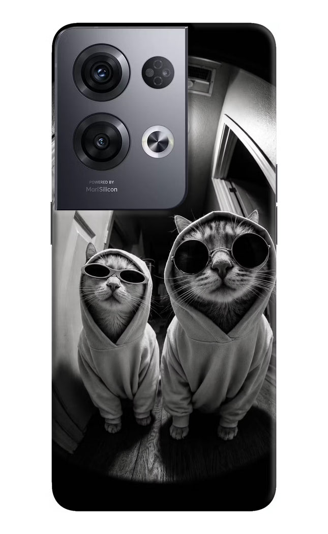 Hood Cats Oppo Reno8 Pro Hard Case Back Cover by Casekaro