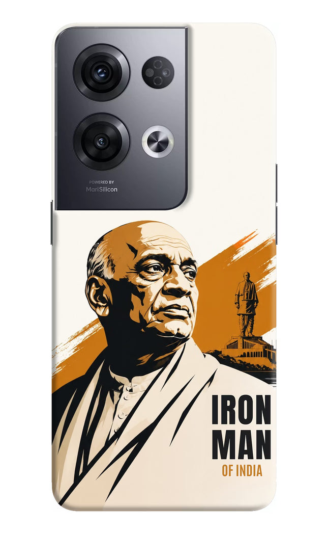 Sardar Patel Iron Will Oppo Reno8 Pro Hard Case Back Cover by Casekaro