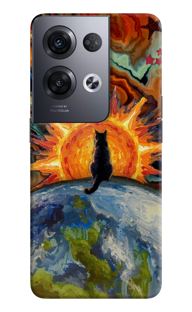 Sunrise Beyond Oppo Reno8 Pro Hard Case Back Cover by Casekaro
