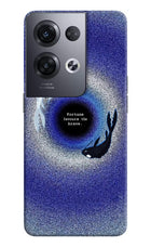 Dark Koi Oppo Reno8 Pro Back Cover