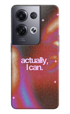 Pink Aura Oppo Reno8 Pro Back Cover