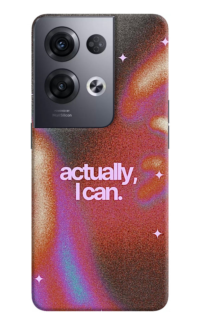 Pink Aura Oppo Reno8 Pro Hard Case Back Cover by Casekaro