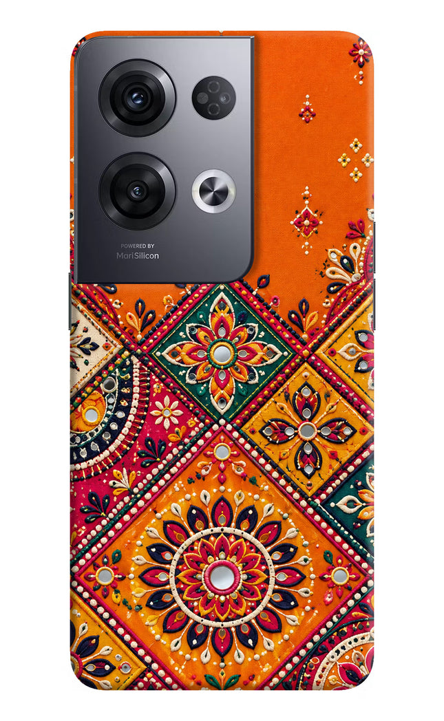 Kutch Glow Oppo Reno8 Pro Hard Case Back Cover by Casekaro