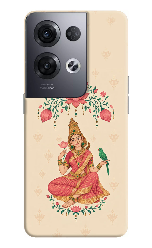 Goddess Lakshmi Oppo Reno8 Pro Back Cover
