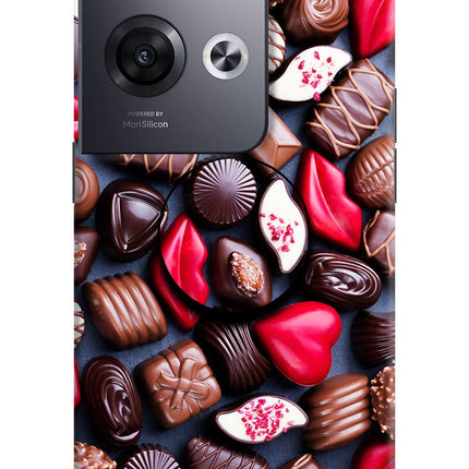 Chocolates Oppo Reno8 Pro Pop Case by Casekaro