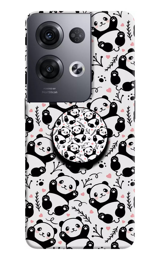 Cute Panda Oppo Reno8 Pro Pop Case by Casekaro