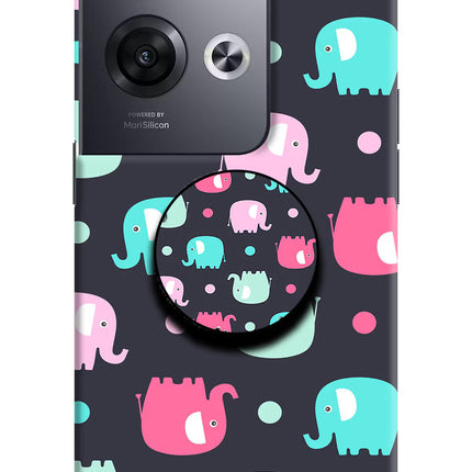 Baby Elephants Oppo Reno8 Pro Pop Case by Casekaro