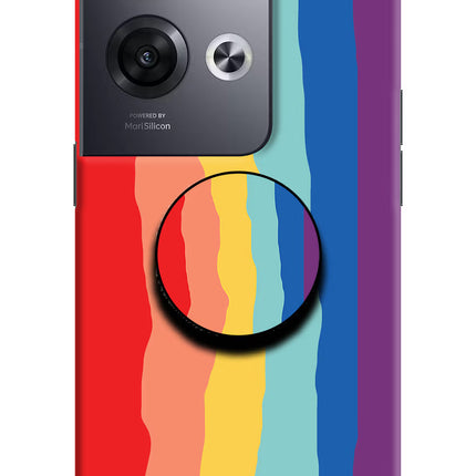Rainbow Oppo Reno8 Pro Pop Case by Casekaro