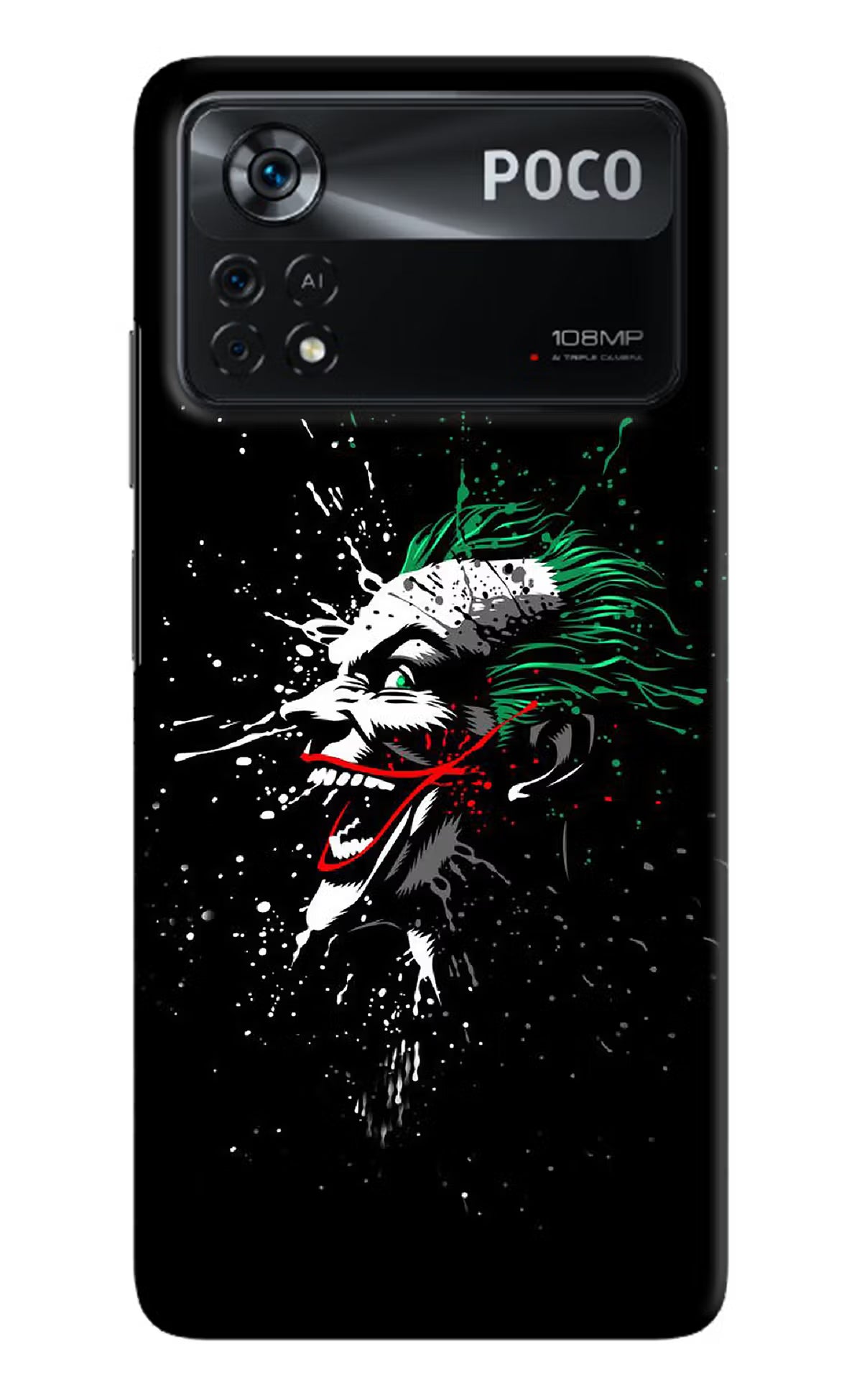 Joker Poco X4 Pro Hard Case Back Cover by Casekaro