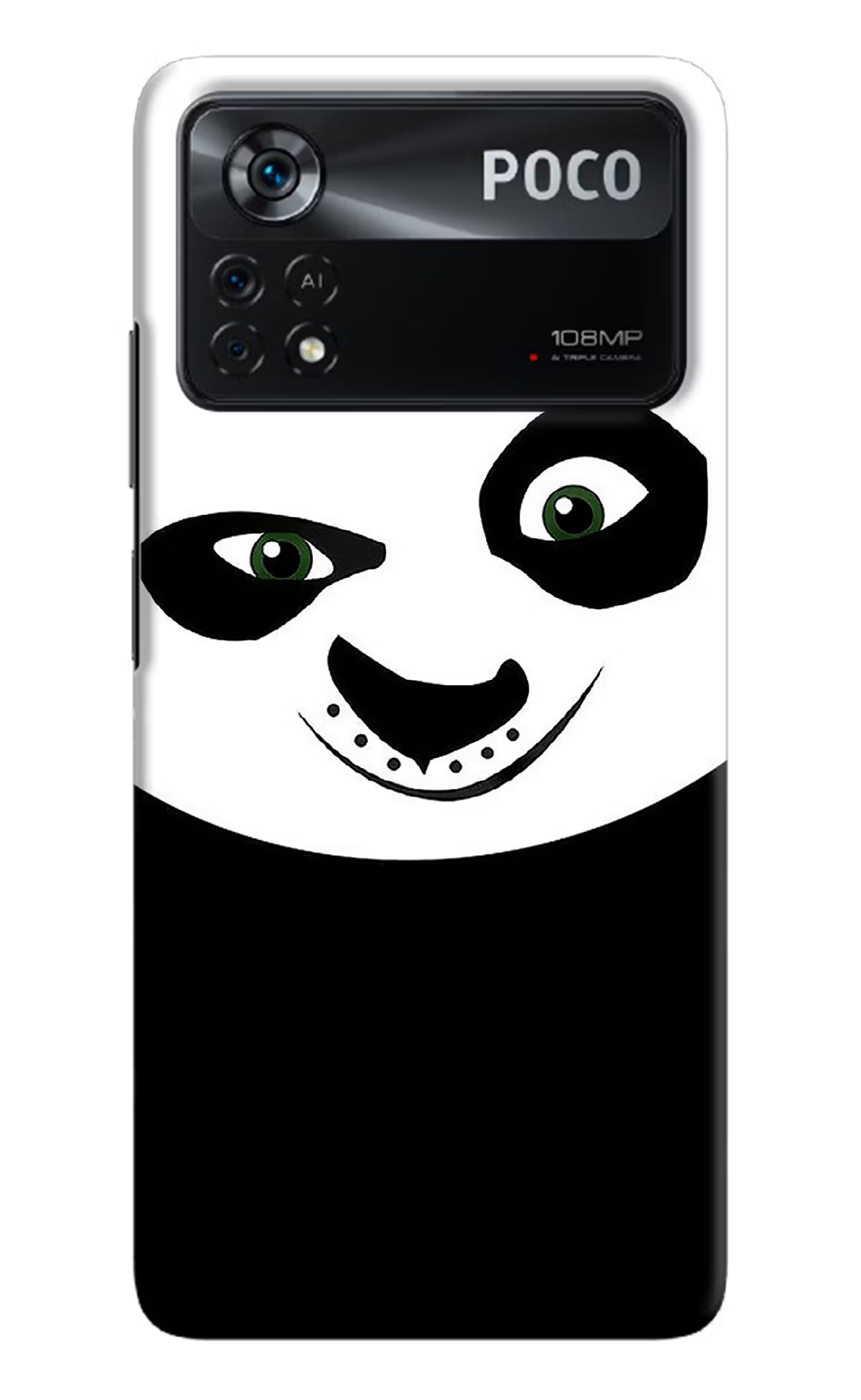 Panda Poco X4 Pro Hard Case Back Cover by Casekaro