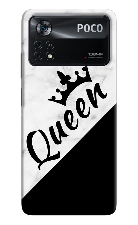 Queen Poco X4 Pro Hard Case Back Cover by Casekaro