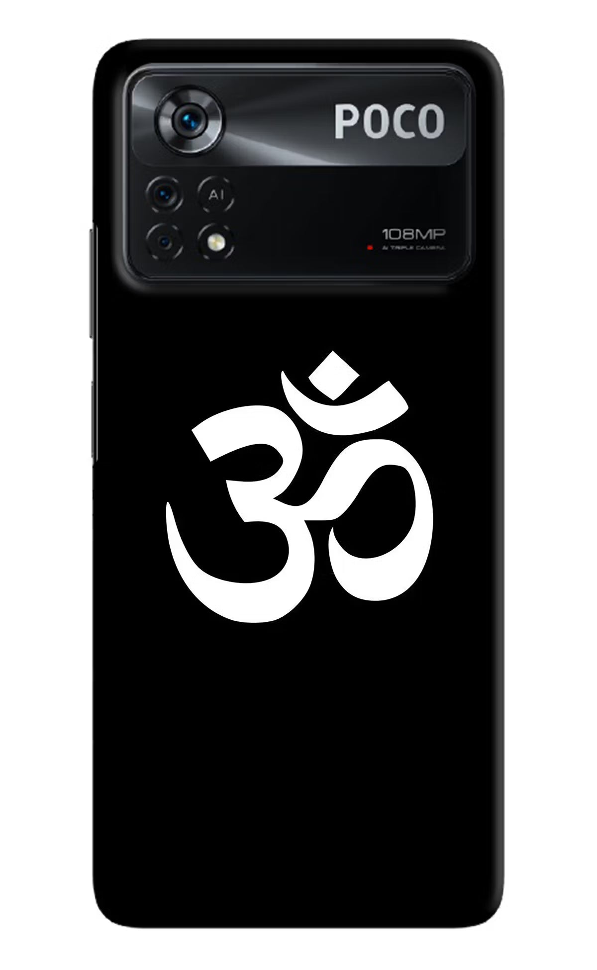 Om Poco X4 Pro Hard Case Back Cover by Casekaro