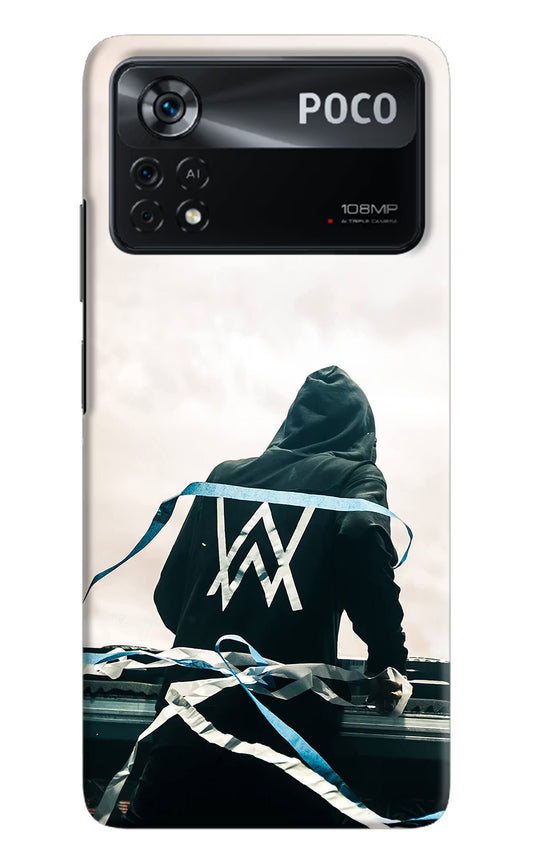 Alan Walker Poco X4 Pro Hard Case Back Cover by Casekaro