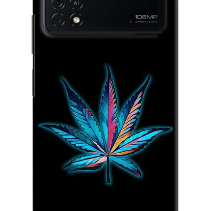 Weed Poco X4 Pro Hard Case Back Cover by Casekaro