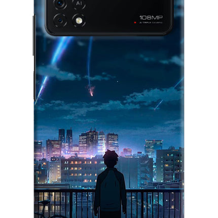 Anime Poco X4 Pro Hard Case Back Cover by Casekaro