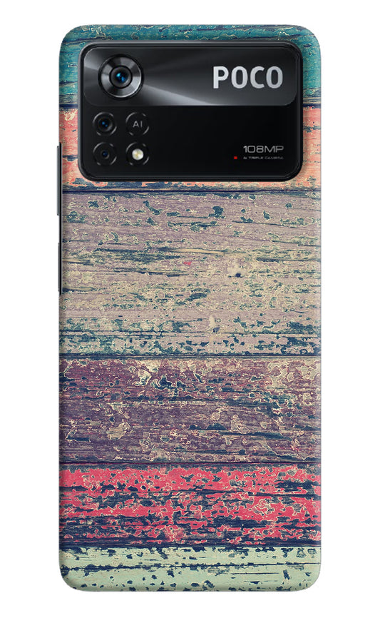 Colourful Wall Poco X4 Pro Hard Case Back Cover by Casekaro