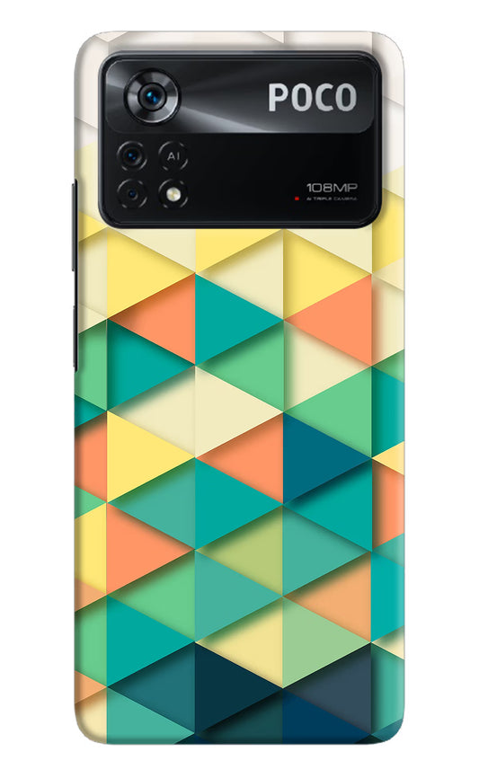 Abstract Poco X4 Pro Hard Case Back Cover by Casekaro