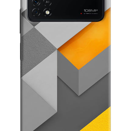 Abstract Poco X4 Pro Hard Case Back Cover by Casekaro