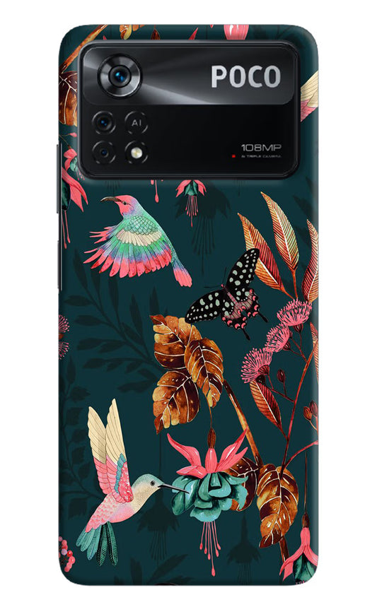 Birds Poco X4 Pro Hard Case Back Cover by Casekaro