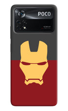 Ironman Poco X4 Pro Hard Case Back Cover by Casekaro