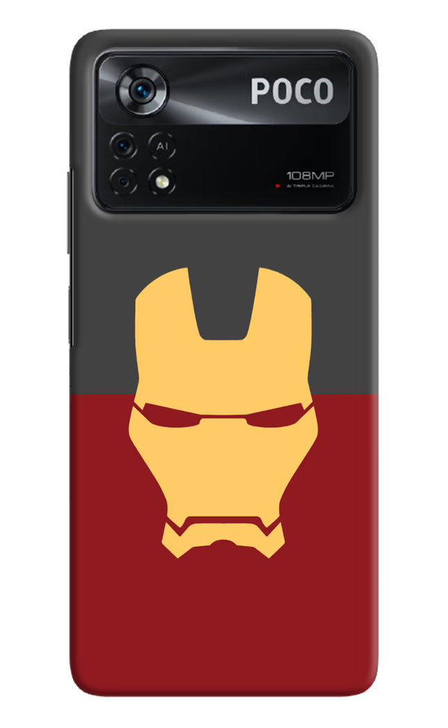 Ironman Poco X4 Pro Hard Case Back Cover by Casekaro