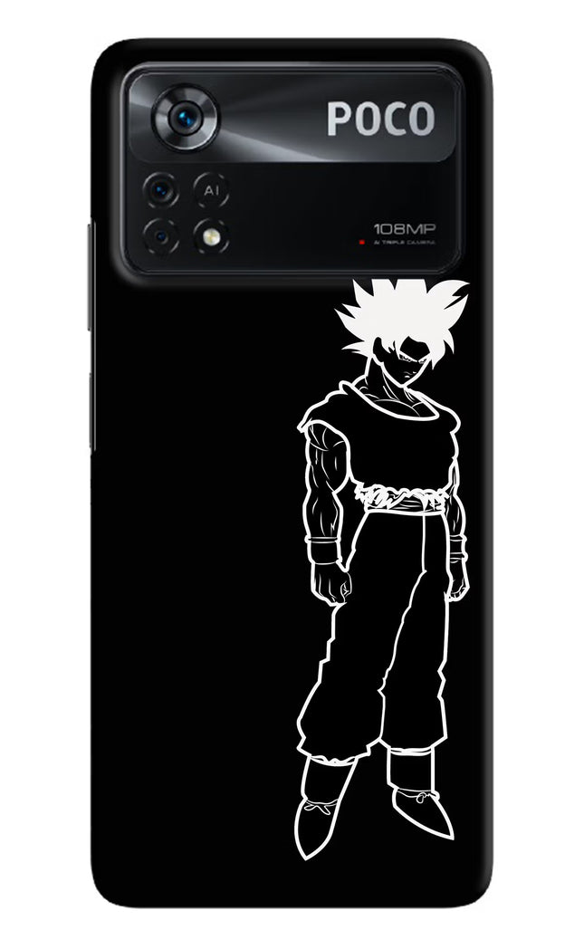 DBS Character Poco X4 Pro Hard Case Back Cover by Casekaro