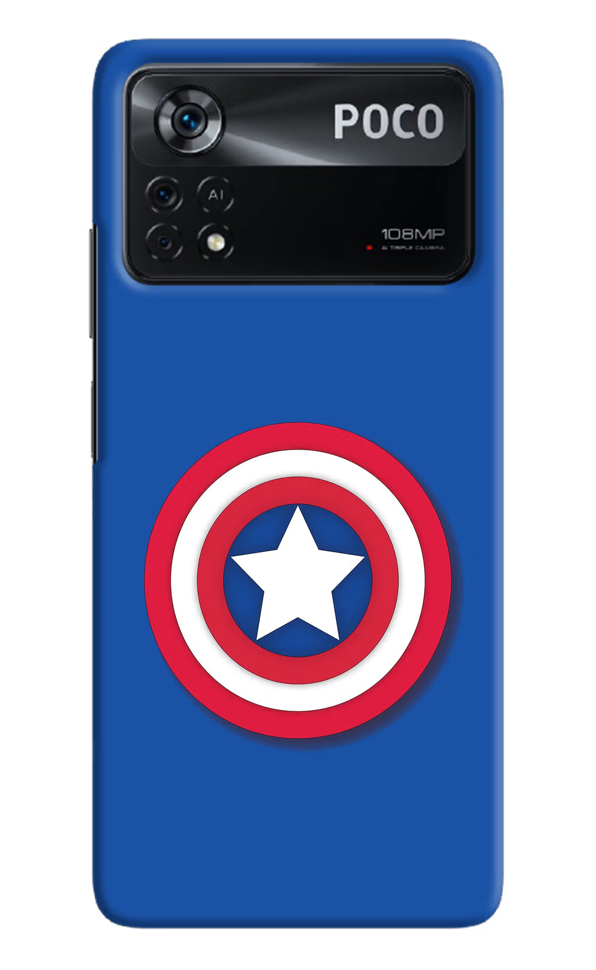 Shield Poco X4 Pro Hard Case Back Cover by Casekaro
