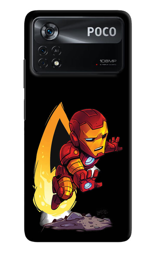 IronMan Poco X4 Pro Hard Case Back Cover by Casekaro