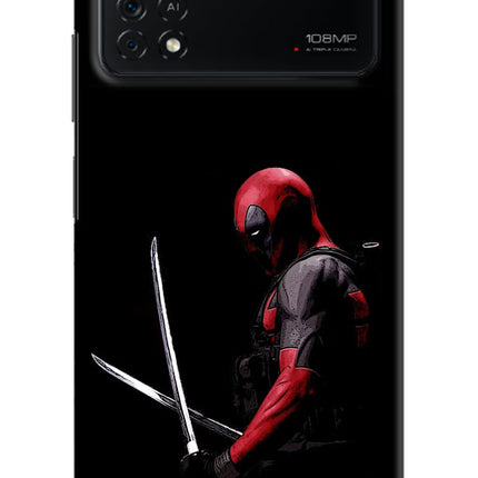 Deadpool Poco X4 Pro Hard Case Back Cover by Casekaro