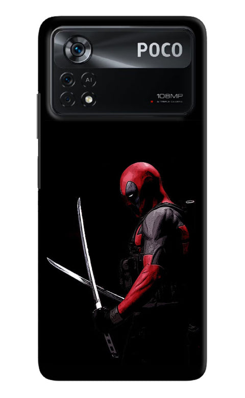 Deadpool Poco X4 Pro Back Cover