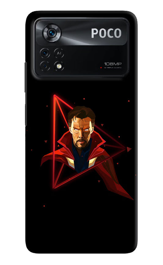 Doctor Ordinary Poco X4 Pro Hard Case Back Cover by Casekaro