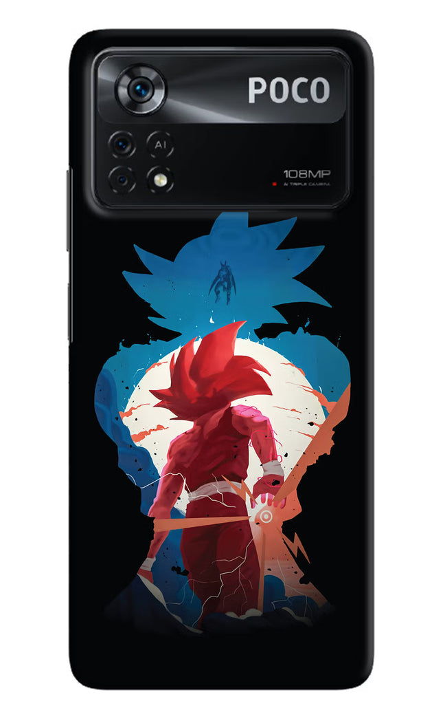 Goku Poco X4 Pro Hard Case Back Cover by Casekaro