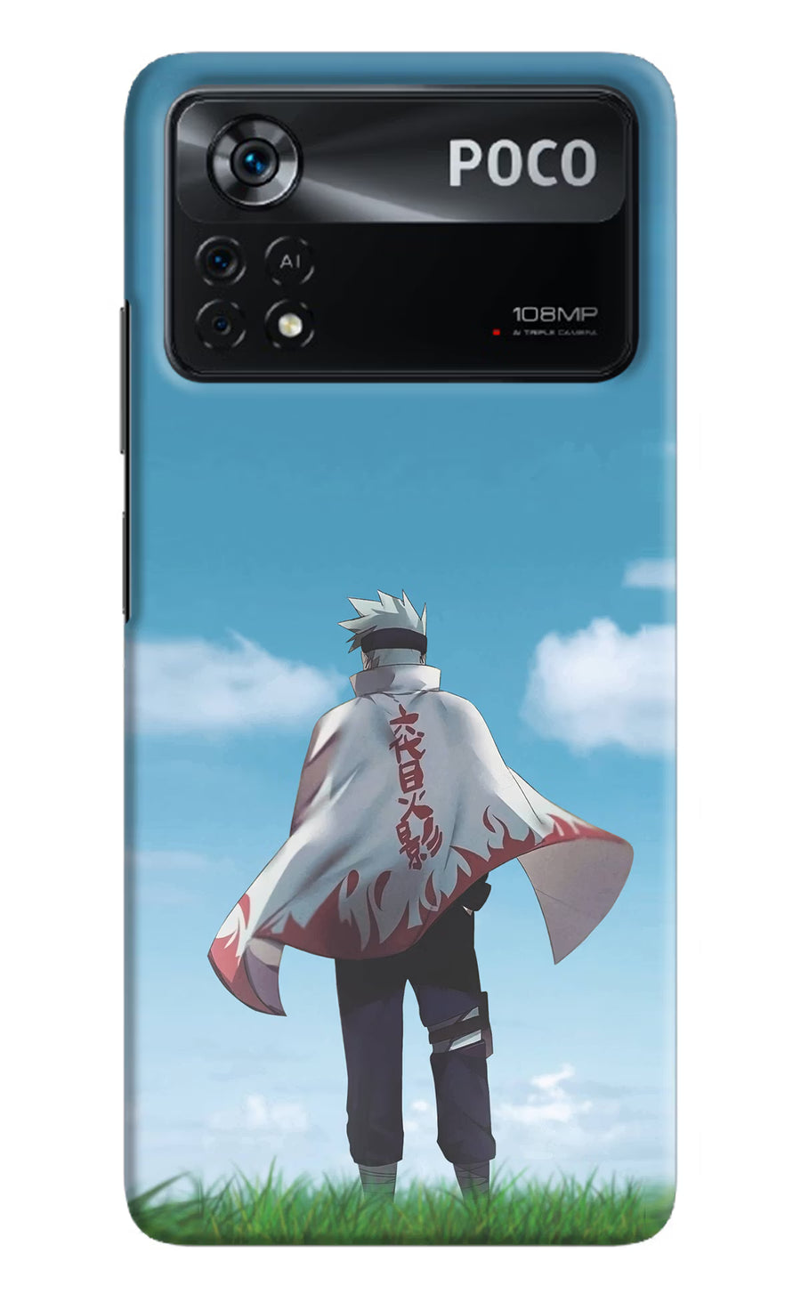 Kakashi Poco X4 Pro Back Cover, Hard case