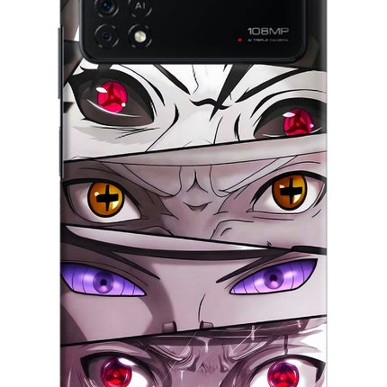 Naruto Anime Poco X4 Pro Hard Case Back Cover by Casekaro