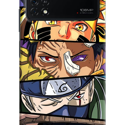 Naruto Character Poco X4 Pro Hard Case Back Cover by Casekaro