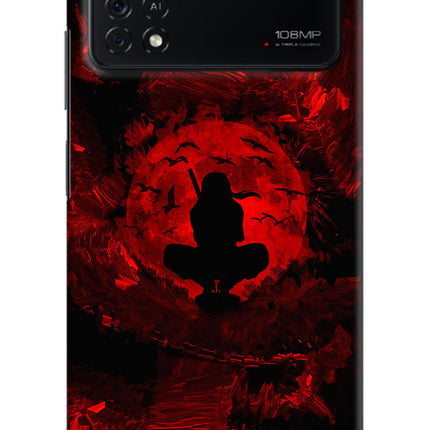 Itachi Uchiha Poco X4 Pro Hard Case Back Cover by Casekaro