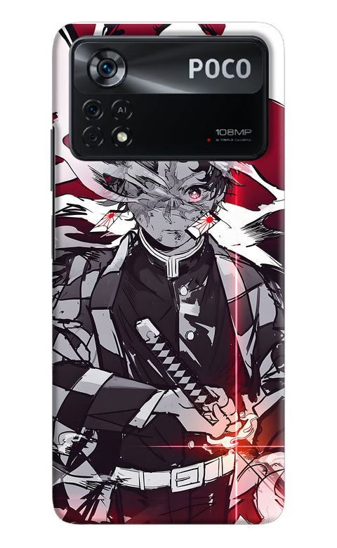 Demon Slayer Poco X4 Pro Back Cover