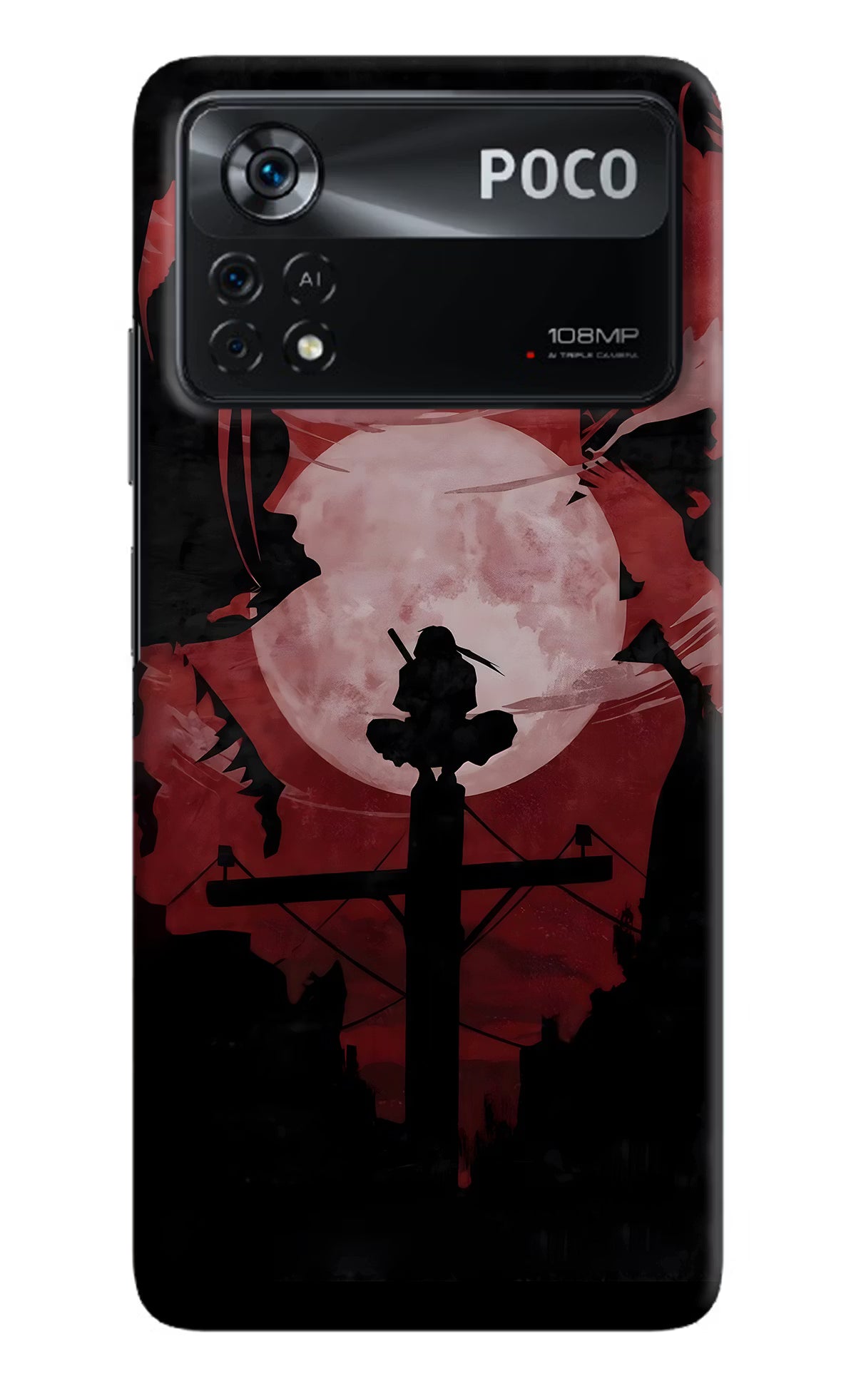 Naruto Anime Poco X4 Pro Hard Case Back Cover by Casekaro